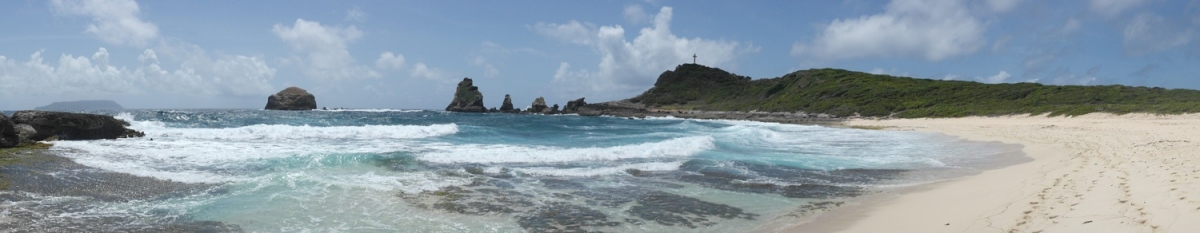 Panorama am Pointe des Chateaux auf Guadeloupe (Alexander Mirschel)  Copyright 
Informazioni sulla licenza disponibili sotto 'Prova delle fonti di immagine'